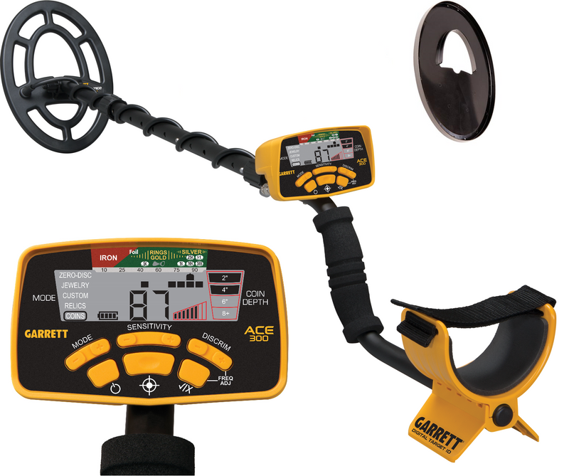 Load image into Gallery viewer, Garrett ACE 300 Metal Detector with 7x10" Coil - 1141150