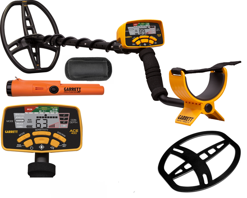 Load image into Gallery viewer, GARRETT ACE 400, PRO POINTER AT METAL DETECTOR COMBO