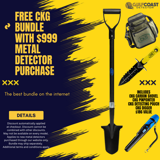 CKG Premium Metal Detector Bundle