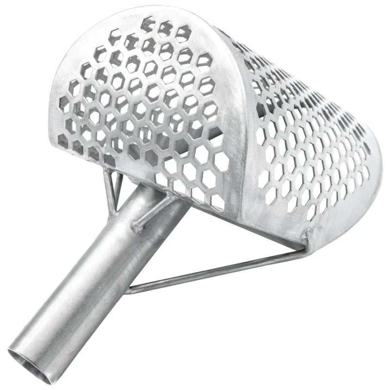 Load image into Gallery viewer, CKG 9 X 6 STAINLESS SAND SCOOP HEXAHEDRON HOLES WITH CARBON FIBER HANDLE
