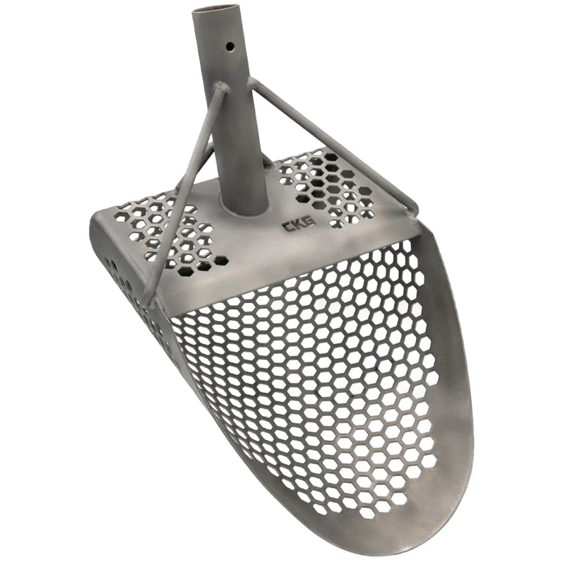Load image into Gallery viewer, CKG TITANIUM 1.5MM SAND SCOOP HEXAHEDRON HOLES WITH CARBON FIBER HANDLE