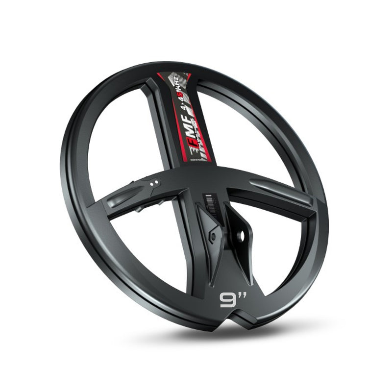 Load image into Gallery viewer, XP Deus II 9" FMF Coil (22.5cm) with Coil Cover & Lower Stem