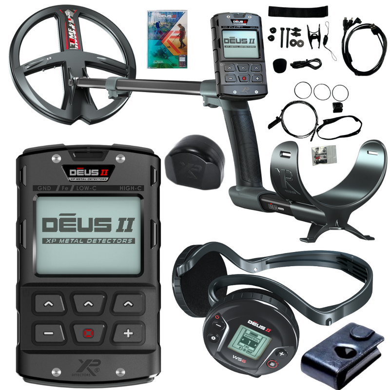 Load image into Gallery viewer, XP Deus II Metal Detector with Remote & WS6 – 11″ (28 cm) FMF Coil