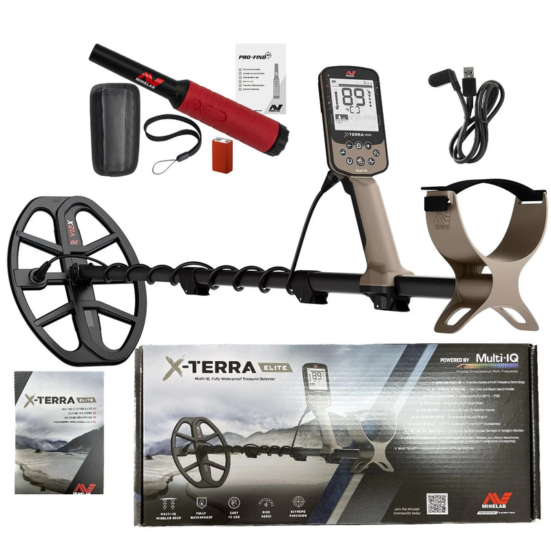 Load image into Gallery viewer, Minelab X-TERRA ELITE Metal Detector with Pro-Find 40 Pinpointer