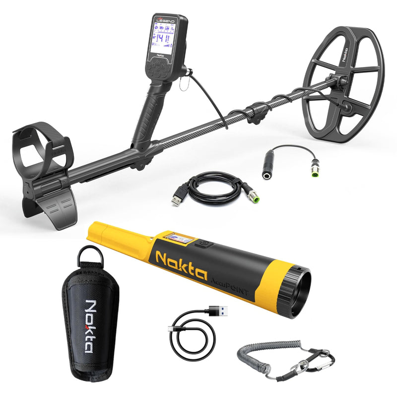 Load image into Gallery viewer, Nokta Legend Metal Detector with AccuPoint Pinpointer