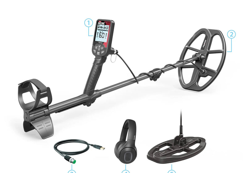 Load image into Gallery viewer, Nokta Score 3 Pro Pack Metal Detector PN: 11000808 + Seasoned Hunter Pack (USED)