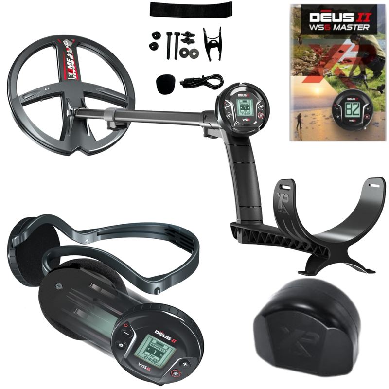 Load image into Gallery viewer, XP Deus II WS6 Master Metal Detector with 9" FMF Coil