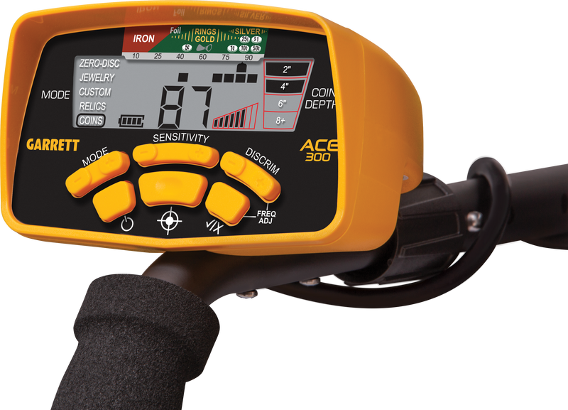Load image into Gallery viewer, Garrett ACE 300 Metal Detector with 7x10" Coil - 1141150
