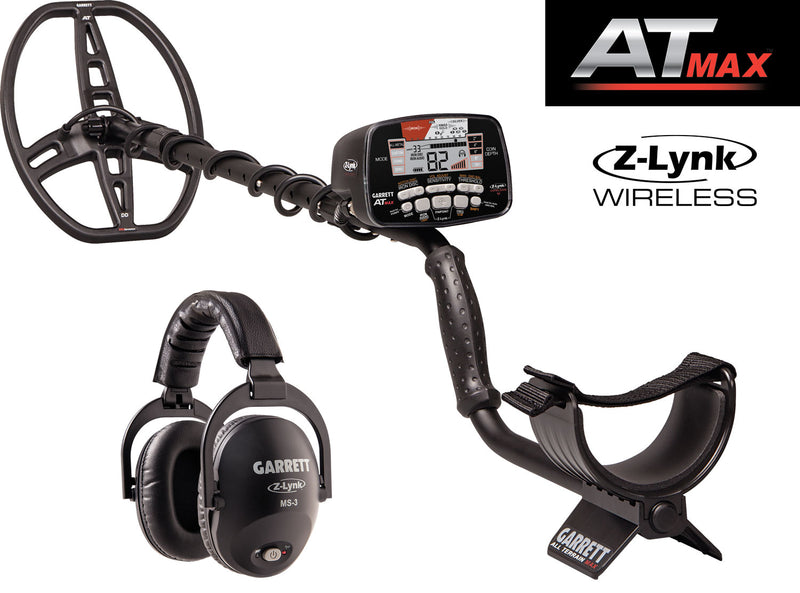 Load image into Gallery viewer, Garrett AT Max Metal Detector with Wireless Headphones