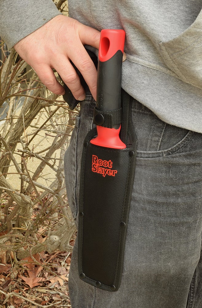 Radius Garden 17211 Root Slayer Soil Knife Shovel with Holster, Origin –  Coastal Tech USA Metal Detectors