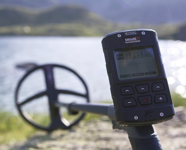 Load image into Gallery viewer, XP Deus II Metal Detector with WS6, MI-6 Pinpointer & XP 240 Backpack – 11″ FMF Waterproof Coil