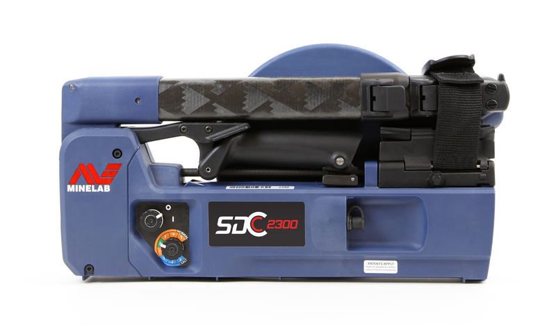 Load image into Gallery viewer, Minelab SDC 2300, UNIVERSAL LI ION Metal Detector