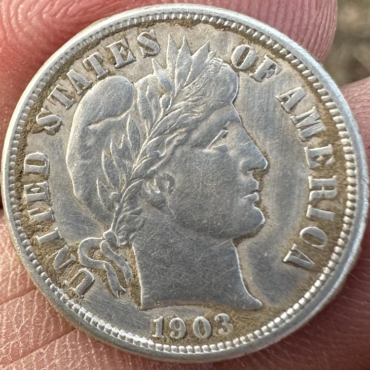 Barber Dime
