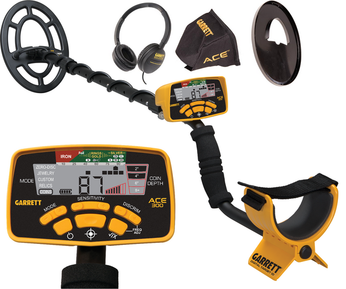GARRETT ACE 300 METAL DETECTOR - 1141150