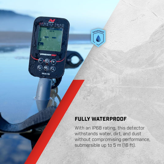 Minelab Vanquish 560 Pro Pack Metal Detector with Minelab Backpack