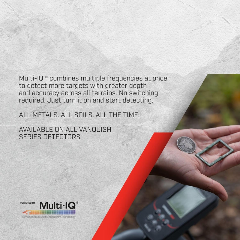 Load image into Gallery viewer, Minelab Vanquish 560 Pro Pack Metal Detector with Minelab Backpack
