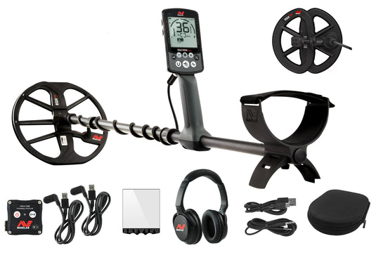Minelab Equinox 800 Metal Detector - 3720-0002 Waterproof + 6