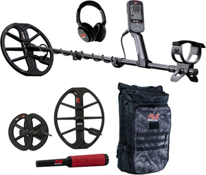 Minelab Equinox 900 Metal Detector with 15