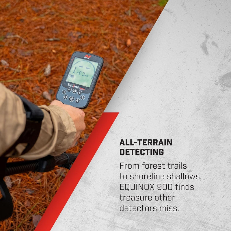 Load image into Gallery viewer, Minelab Equinox 900 Metal Detector with Pro-Find 40 and Backpack
