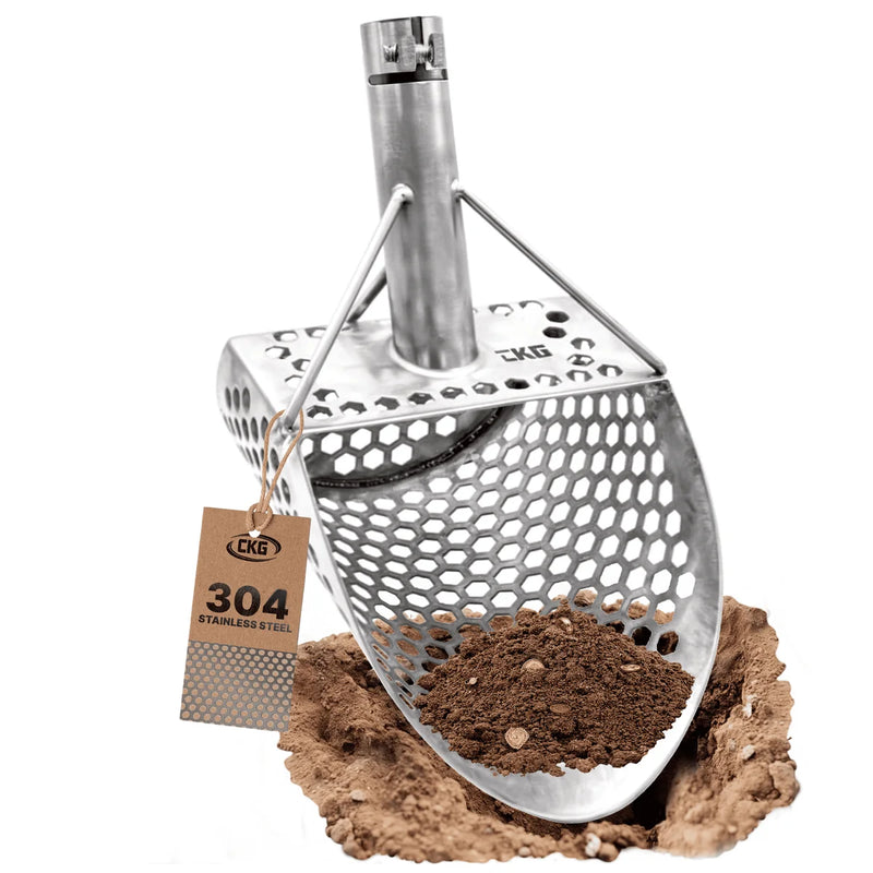 Load image into Gallery viewer, CKG 9" x 6" Sand Scoop with Carbon Fiber Travel Handle
