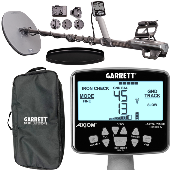 Garrett Axiom Lite Metal Detector Pulse Induction 1142710 for Gold Prospecting
