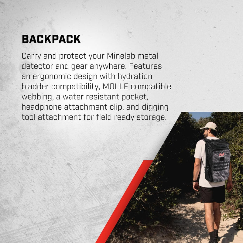 Load image into Gallery viewer, Minelab Manticore Metal Detector with M9 Coil and Minelab Backpack
