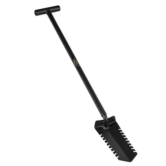 CKG Metal Detecting T-Handle Shovel – Tempered Steel Digging Tool