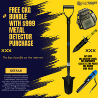 CKG Premium Metal Detector Bundle