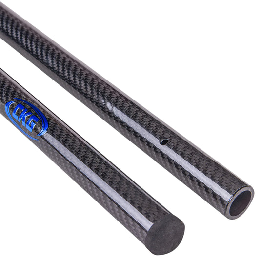 CKG 11X8 STAINLESS SAND SCOOP HEXAHEDRON HOLES WITH CARBON FIBER HANDLE
