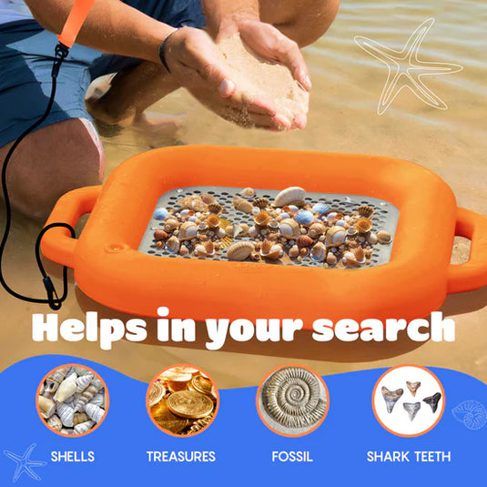 CKG Floating Shark Tooth and Metal Detector Sifter