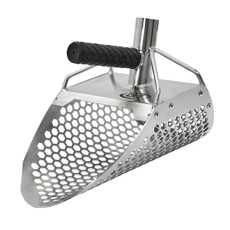 Load image into Gallery viewer, CKG HEAVY DUTY STAINLESS SAND SCOOP HEXAHEDRON HOLES WITH CARBON FIBER HANDLE
