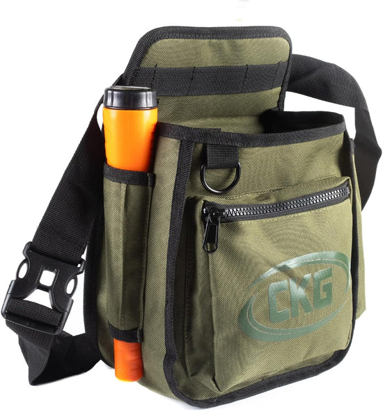 Load image into Gallery viewer, CKG Green Metal Detector Pouch for PinPointer
