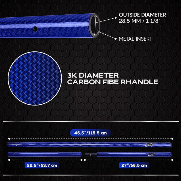 CKG Carbon Fiber Travel Handle for Sand Scoop
