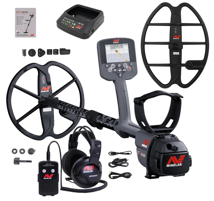 Minelab CTX 3030 Metal Detector PROMO 3228-0101 and 17