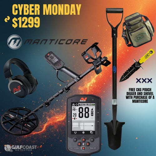 Minelab Manticore Metal Detector with M11 Coil