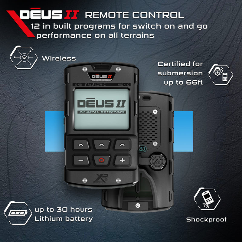 Load image into Gallery viewer, XP DEUS II Metal Detector with 9-Inch Coil, Remote &amp; WS6 ST
