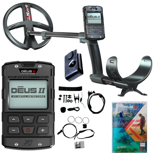 XP Deus II Metal Detector – 9″ FMF Waterproof Coil