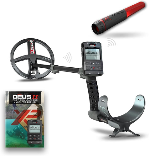 XP Deus II Metal Detector (DEUS2-22FMFRCEA + MI-6) (9