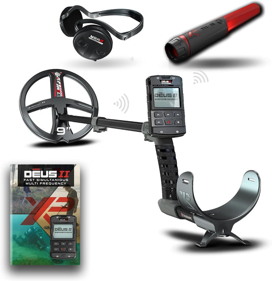 XP Deus II Metal Detector (DEUS2-22FMFRCEA + MI-6 + WSAII) (9