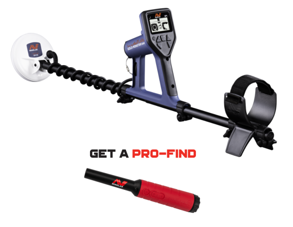 Minelab Gold Monster Metal Detector with 5
