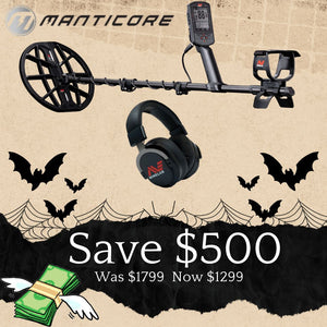 Minelab Manticore Metal Detector PN: 3228-0200 Waterproof