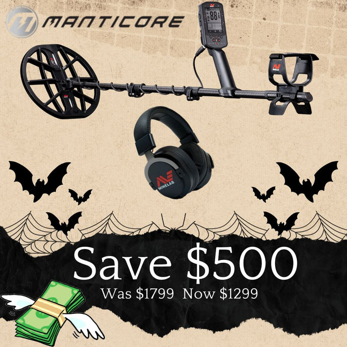 Minelab Manticore Metal Detector PN: 3228-0200 Waterproof
