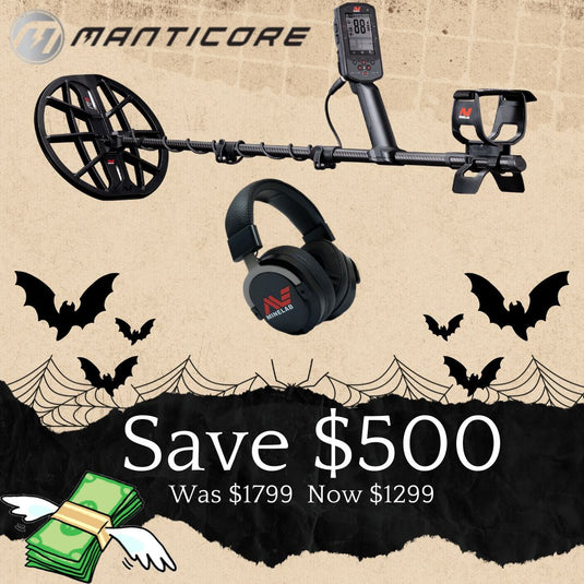 Minelab Manticore Metal Detector PN: 3228-0200 Waterproof
