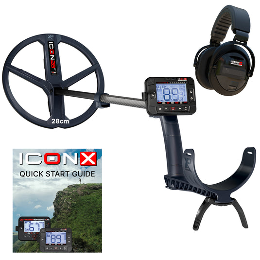 XP ICON X Adventure Pack Metal Detector with WSA-XL ST Headphones, MI-6 & Backpack