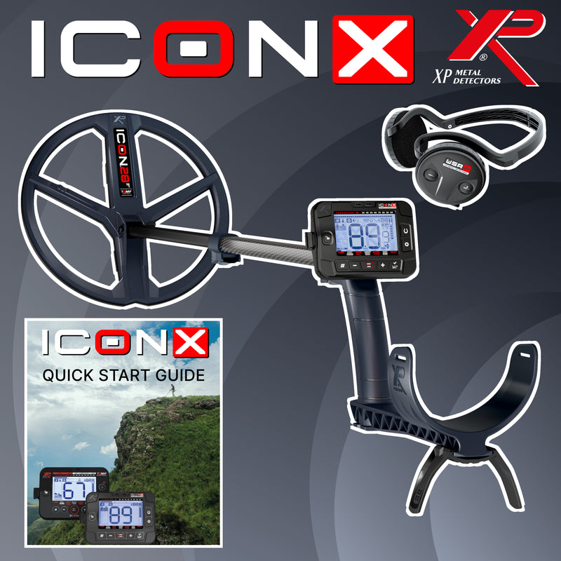 Load image into Gallery viewer, XP Deus II Metal Detector with WSAST Stereo Headphones and 9x5.5" HF Elliptical FMF Coil (Copy)
