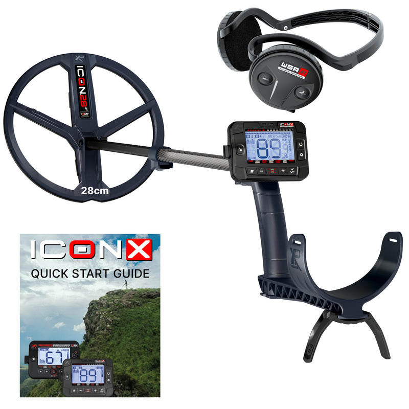 Load image into Gallery viewer, XP Deus II Metal Detector with WSAST Stereo Headphones and 9x5.5" HF Elliptical FMF Coil (Copy)
