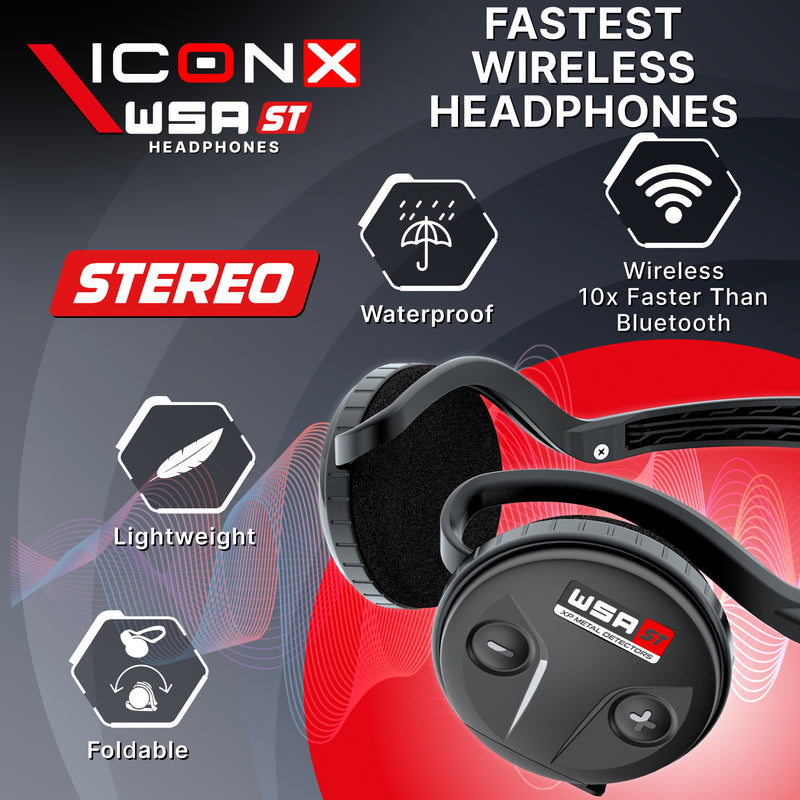Load image into Gallery viewer, XP Deus II Metal Detector with WSAST Stereo Headphones and 9x5.5" HF Elliptical FMF Coil (Copy)
