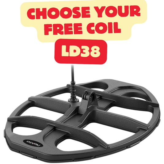 Nokta Legend 2 Metal Detector with FREE Bonus Coil LD38 15