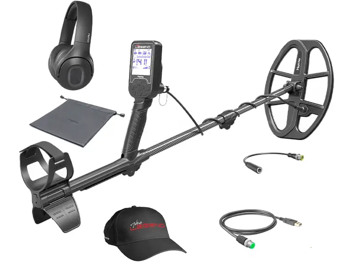 Nokta Legend Metal Detector- Full Carbon- PN: 11000838+ BLUETOOTH HEADPHONES