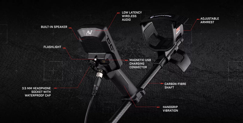 Load image into Gallery viewer, Minelab Manticore Metal Detector PN: 3228-0200 + PRO FIND 40 + BAG
